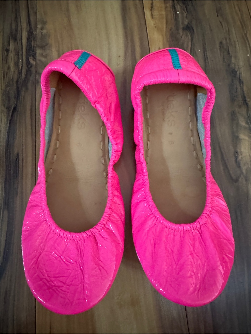 Tieks Mini Hot Pink Foldable Ballet Flats